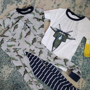 4 piece pj set, size 7. Brand new with tags!